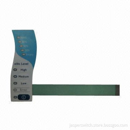 Customized Membrane Panel with LED, for Remote Control